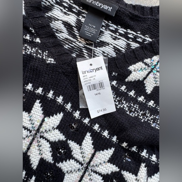 Lane Bryant size 14/16 Sweater Women’s New - Picture 6 of 12